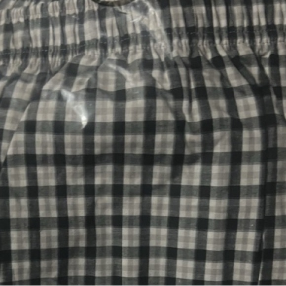 Amazon Essentials Men's Black and White Checkered Joggers - Picture 4 of 4